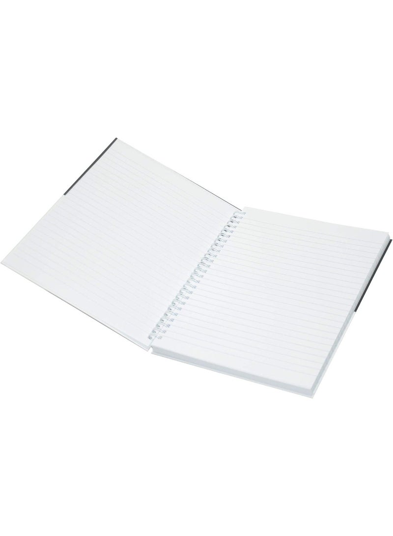 FIS Light Spiral Hard Cover Single Line Notebook (Pack of 5 Pieces X 100 Sheets) 10X8in - LINBS1081803 - Image 2